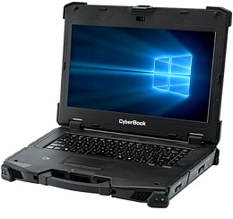 Защищенный ноутбук CyberBook R874 14'' FHD 1920x1080, i7-8550U, 8ГБ, 512ГБ, HDMI, VGA, DP, WiFi+BT, 2xGbit LAN, 2xCOM, 4xUSB, SD, SmartCard, 2MP Camera, TPM 2.0, noOS