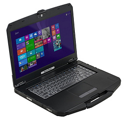 Защищенный ноутбук CyberBook S855,  15.6" Intel Core i5-8265U, 8Гб, 1Тб, Wi-Fi, BT, noOS